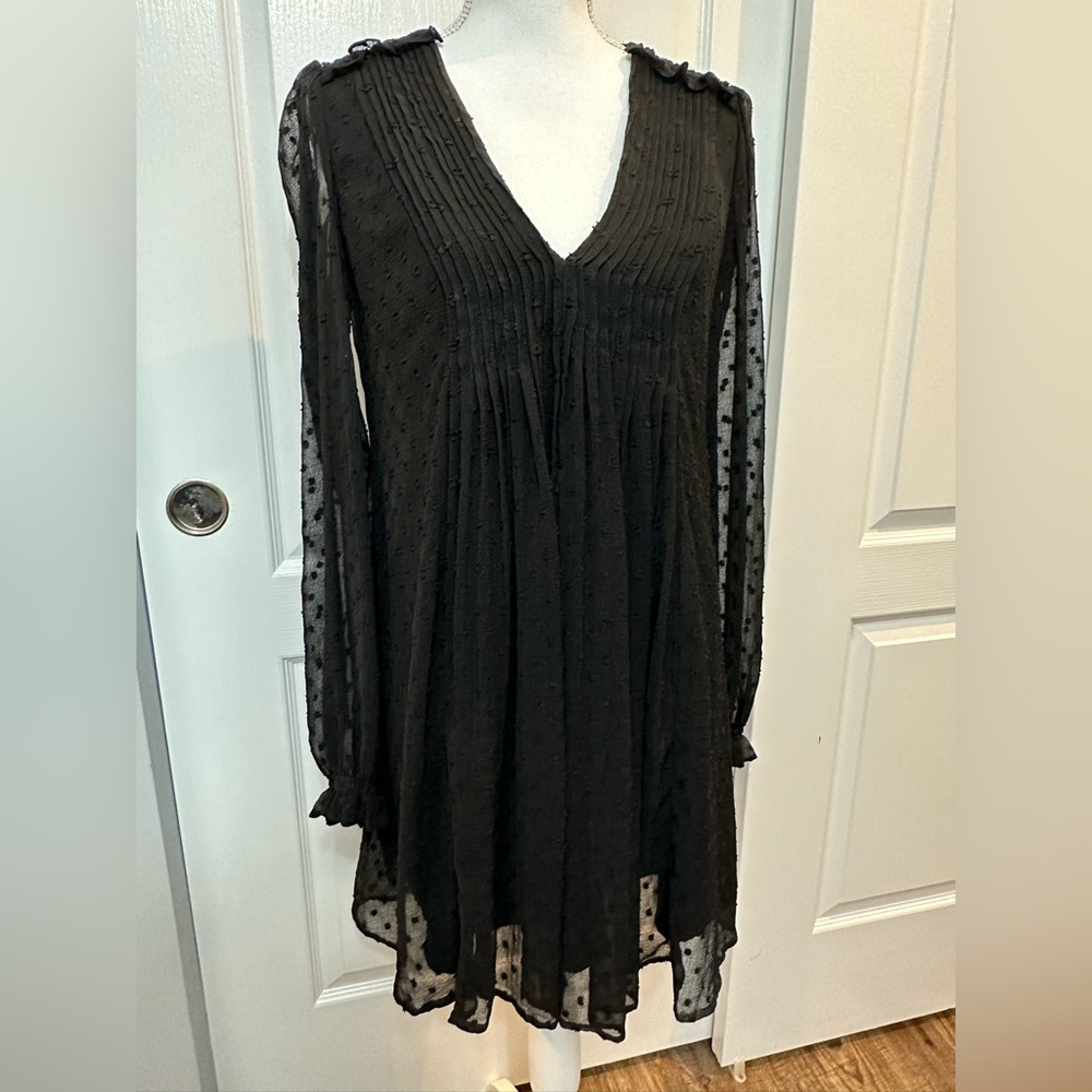 Black Zara dress